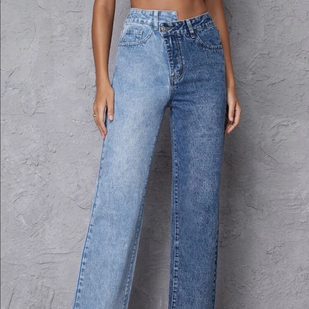 Brand new shein jeans. Nothing wrong with them, they just don’t fit.